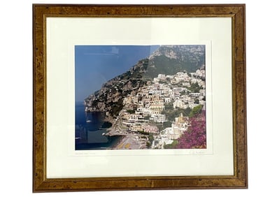 LIMITED EDITION PHOTOGRAPH OF POSITANO, ITALY 32"