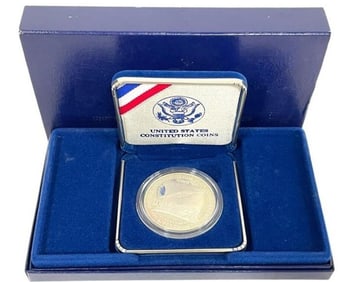 1987 SILVER DOLLAR COIN