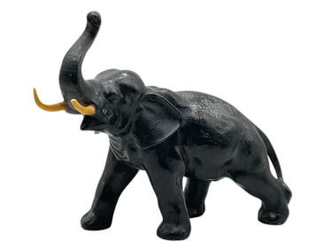 DECORATIVE ELEPHANT FIGURINE 9"