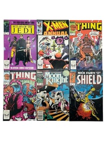 LOT OF 6 VINTAGE MARVEL COMICS
