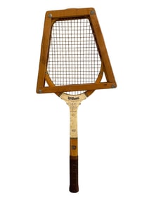 CHRIS EVERT WILSON WOOD TENNIS RACKET 27"
