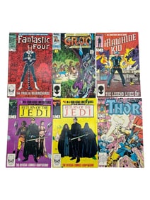 LOT OF 6 VINTAGE MARVEL COMICS