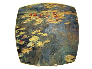CLAUDE MONET WATER LILIES ART PLATE 13.5"