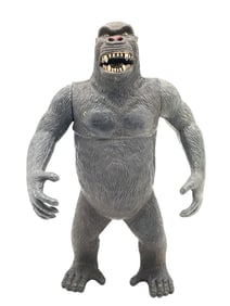 VINTAGE KING KONG MOVEABLE FIGURINE 8"