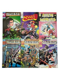 RARE INDIE & SCI-FI COMIC LOT 0F 6