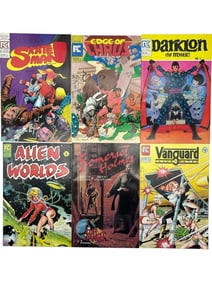 1980s INDIE COMIC LOT OF 6