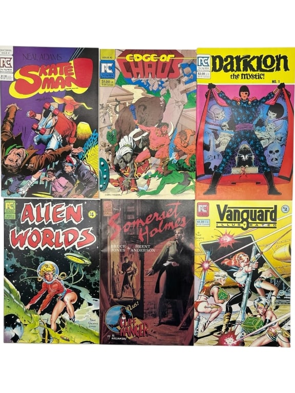 1980s INDIE COMIC LOT OF 6 (1 of 10)