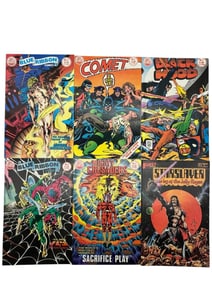 1980s RED CIRCLE & INDIE HERO COMICS LOT OF 6