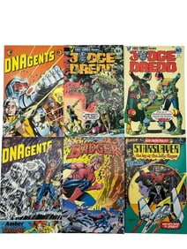 1980s INDIE & EAGLE COMICS LOT OF 6