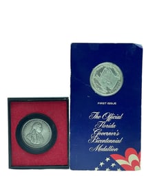 SET OF 2 AMERICAN MEDALLION MEDALS