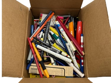 BOX OF COLLECTIBLE PENS