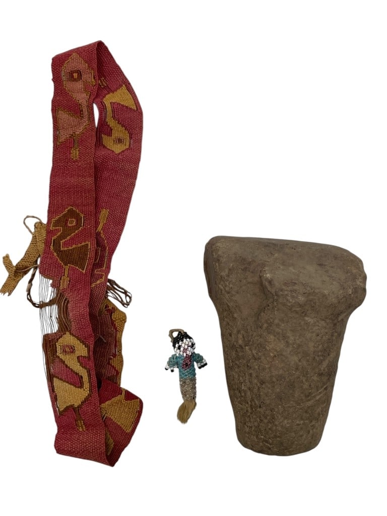 GROUP OF 3 NATIVE AMERICAN ARTIFACTS (1 of 3)