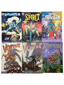 INDIE HEROES & SCI-FI COMICS LOT