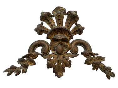 ANTIQUE CAST BRONZE TABLETOP DISPLAY 10"