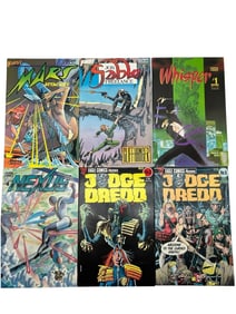 INDIE & SCI-FI HEROES COMIC LOT OF 6