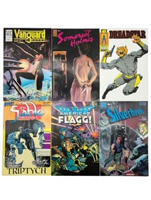 VINTAGE INDIE COMIC LOT OF 6