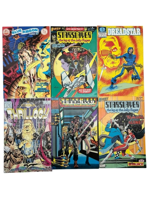 INDIE SCI-FI & FANTASY COMIC LOT OF 6 (1 of 9)