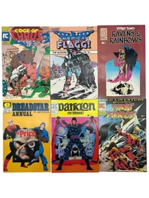 RARE INDIE COMIC LOT OF 6 COMICS