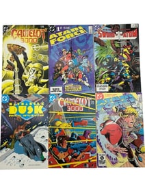 RARE 1980s DC SCI-FI COMICS LOT OF 6
