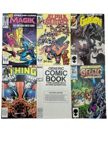 VINTAGE MARVEL COMICS LOT OF 6