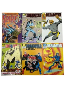 VINTAGE COMIC LOT OF 6 COMICS