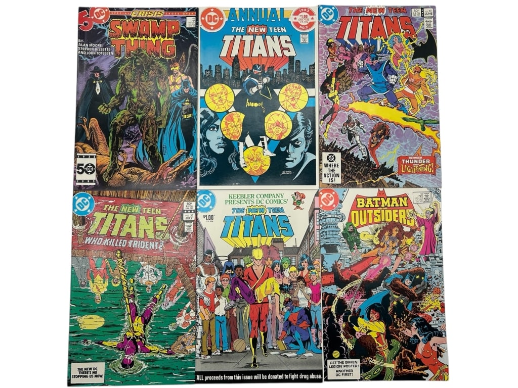 LOT 0F 6 DC COMICS (1 of 9)
