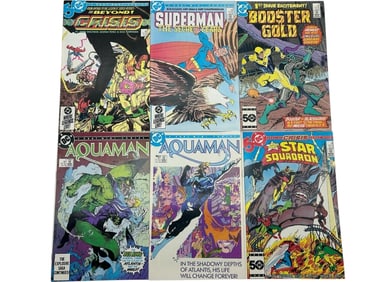 DC COMIC LOT OF 6 COMICS