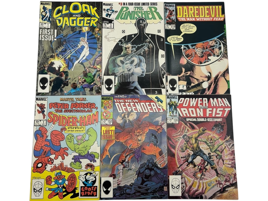 LOT OF 6 MARVEL COMICS (1 of 9)