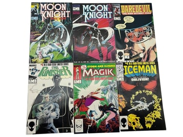 LOT OF 6 MARVEL COMICS