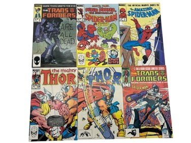 KEY MARVEL COMIC LOT OF 6