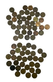 VARIETY OF UNITED STATES / CANADIAN PENNIES
