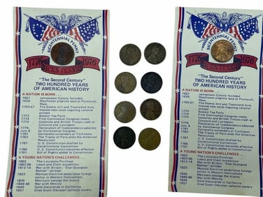BI CENTENNIAL PENNIES & OLD PENNIES COLLECTION