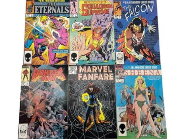 VINTAGE MARVEL COMIC LOT OF 6