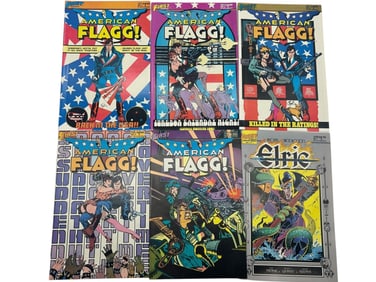 LOT OF 6 VINTAGE INDIE COMICS