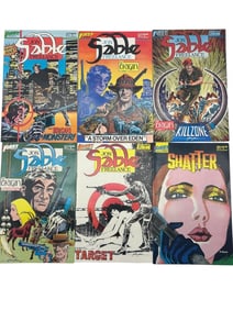 LOT OF 6 VINTAGE INDIE COMICS