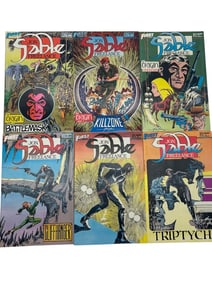 LOT OF 6 VINTAGE COMICS JON SABLE