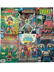 LOT OF 6 VINTAGE DC COMICS