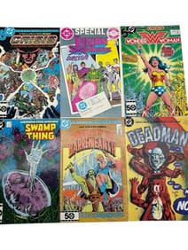 LOT OF 6 VINTAGE DC COMICS
