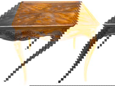 HENREDON COUNTRY FRENCH SQUARE SIDE TABLE (1 of 8)