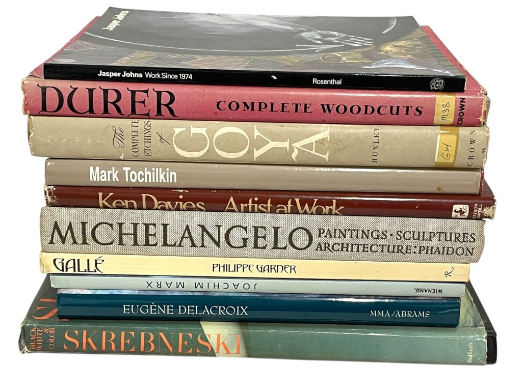 10 FINE ART MONOGRAPHS & ARTIST BOOKS (1 of 14)