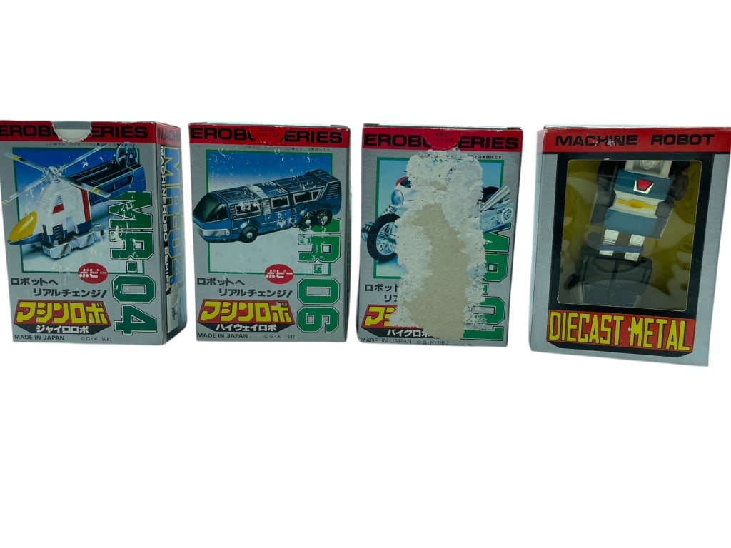 MACHINE ROBO SERIES JAPANESE TRANSFORMERS IN BOX (1 of 6)