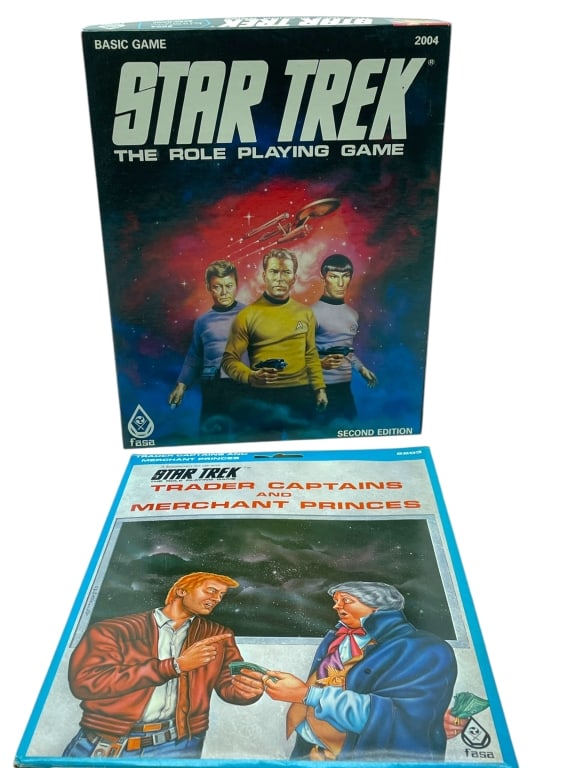 VINTAGE STAR TREK ROLE-PLAYING GAME SETS (1 of 10)