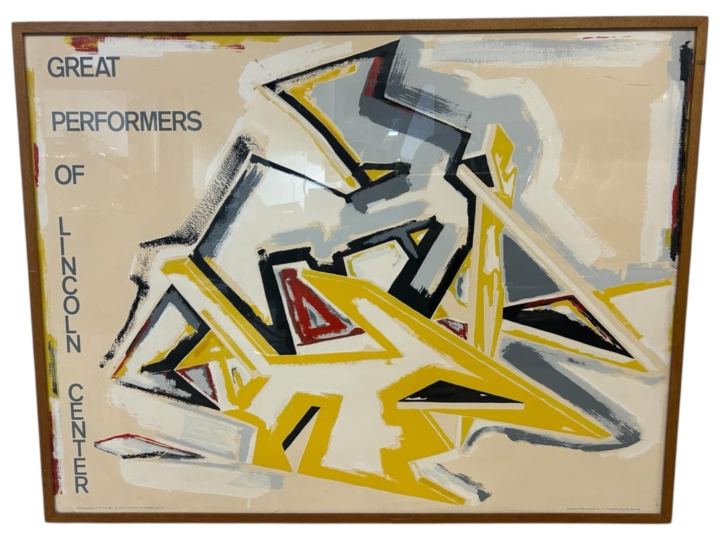 VINTAGE LINCOLN CENTER "GREAT PERFORMERS" 36" (1 of 3)