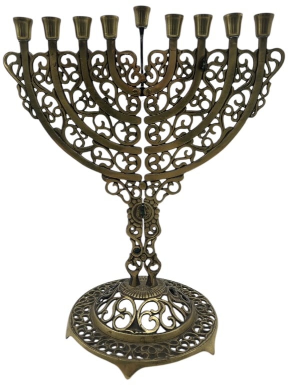 VINTAGE MENORAH 14" (1 of 3)