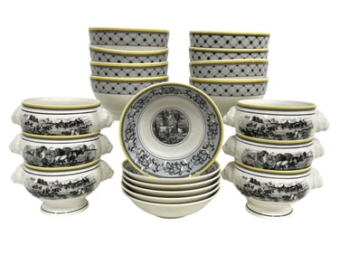 VILLEROY & BOCH AUDUN SOUP AND CEREAL BOWLS