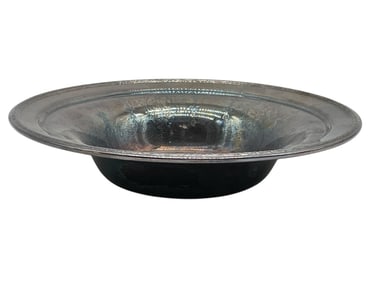 VINTAGE STERLING SILVER SERVING BOWL 166.8G
