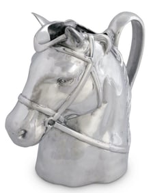 NEW IN BOX ARTHUR COURT THORUGHBRED PITCHER 10"