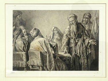 1882 ENGRAVING AFTER ALEXANDRE BIDA