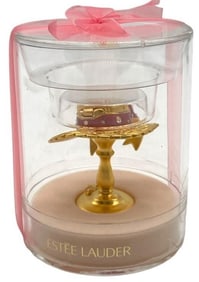 NIB ESTEE LAUDER COMPACT PERFUME SUN BONNET