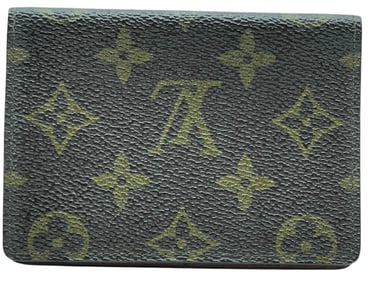 LOUIS VUITTON MONOGRAM CANVAS BIFOLD WALLET 4.5"